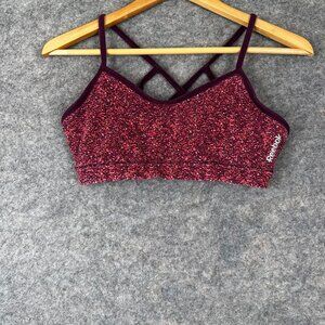 Reebok Multicolor Performance Crossover Sports Bra Women's Small